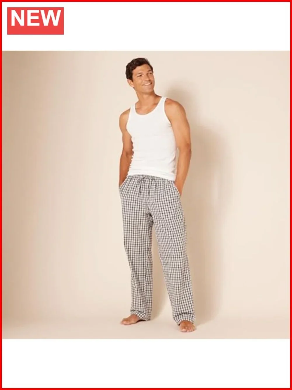 Men's Cotton Slim Fit Tank Undershirts Pack of 6